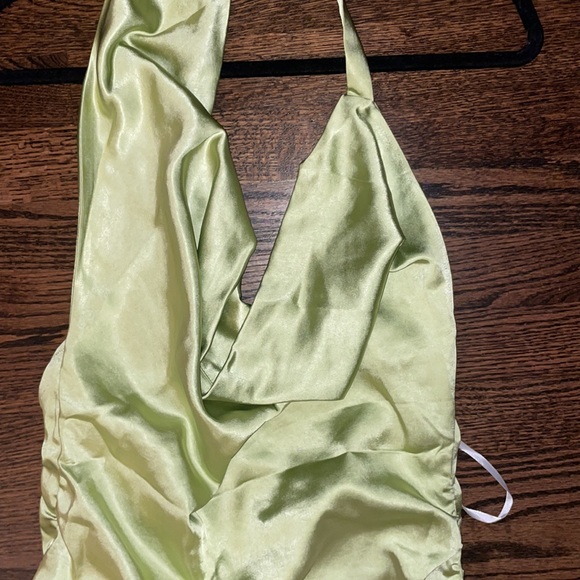 brooke drape halter dress - Picture 4 of 8